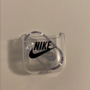 Nike Logo Airpod Case Clear